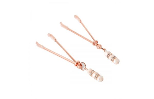 Kiotos - Rose Nipple Clamps Pinchers with Rhinestones