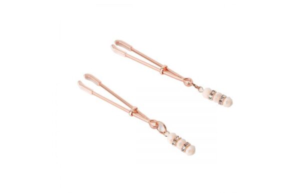 Kiotos - Rose Nipple Clamps Pinchers with Rhinestones - Image 3